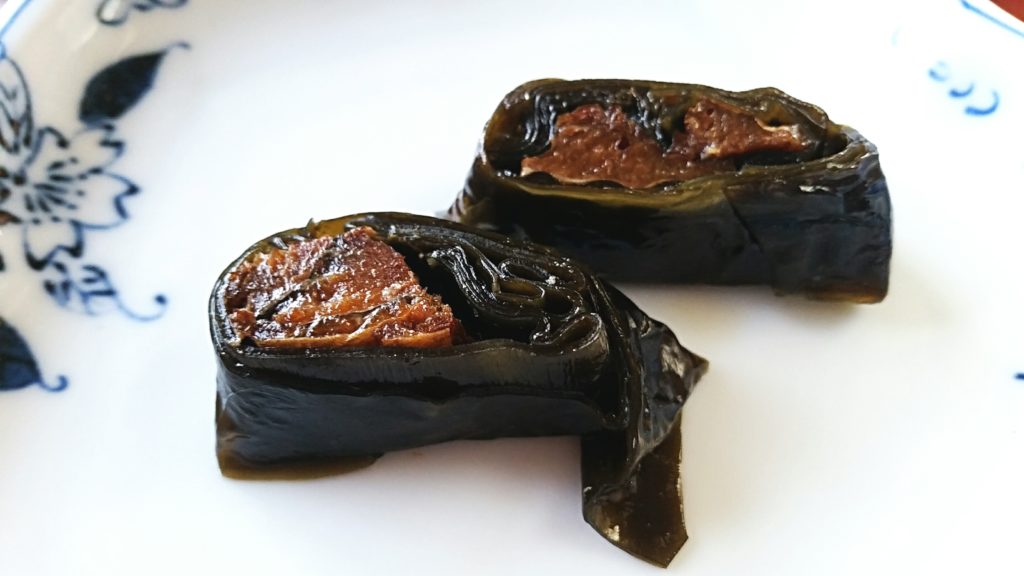 にしんの昆布巻き