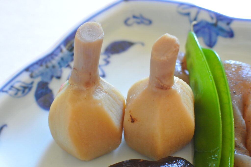 くわいの煮物