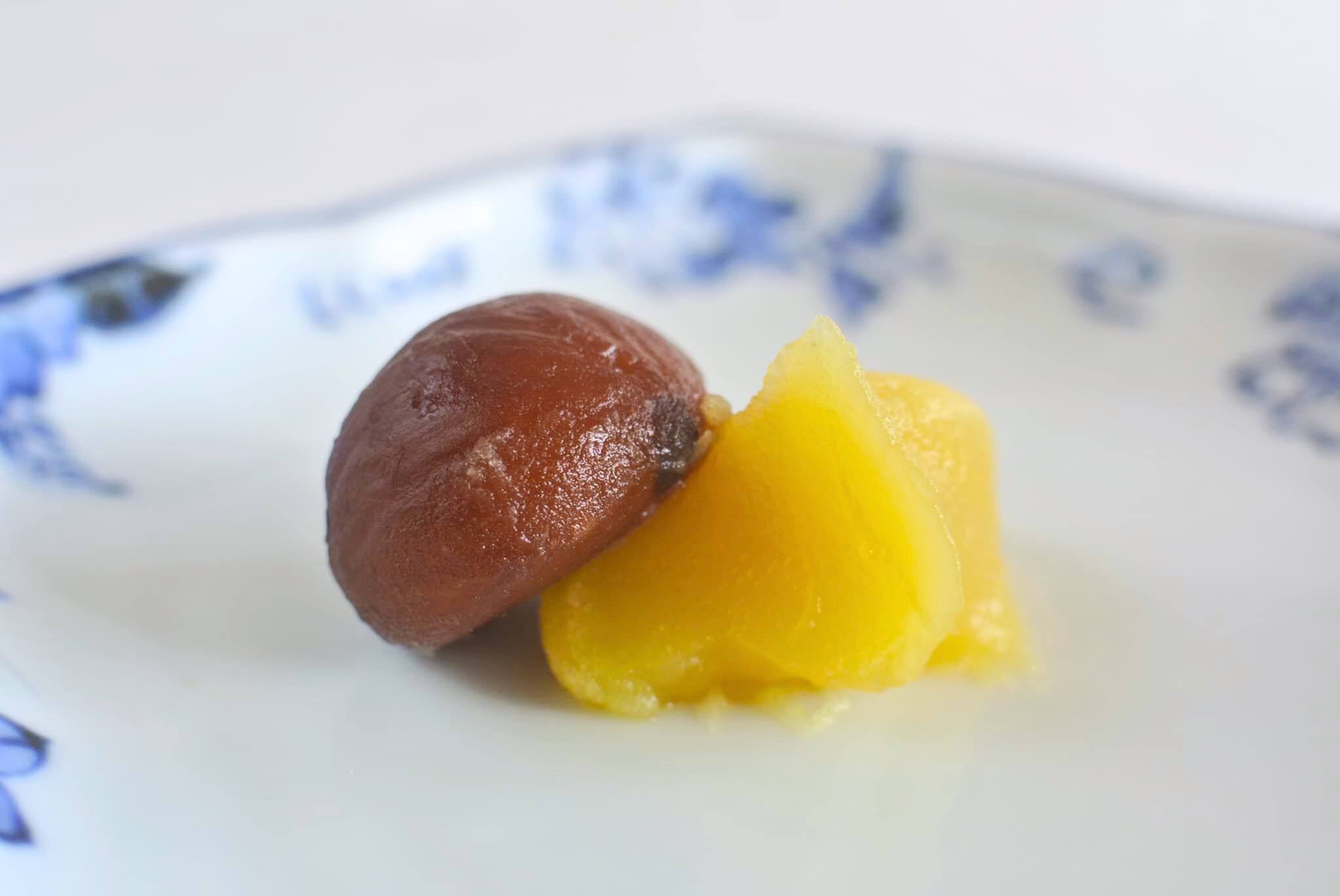 栗の甘露煮 栗きんとん