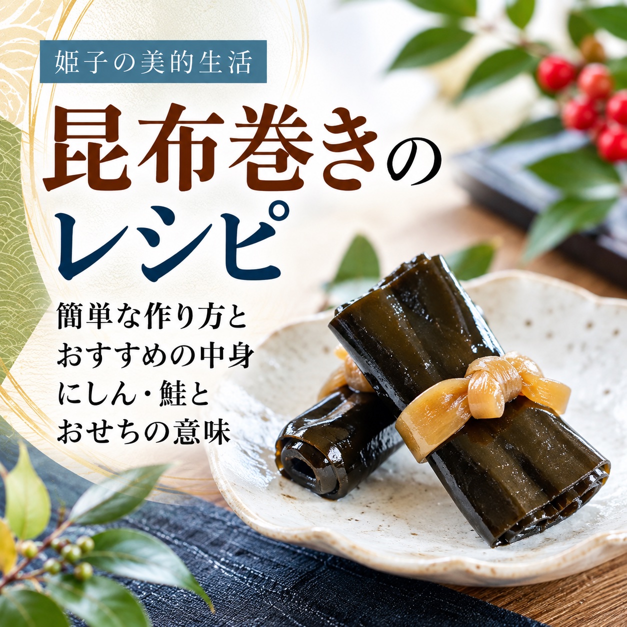 昆布巻き レシピ