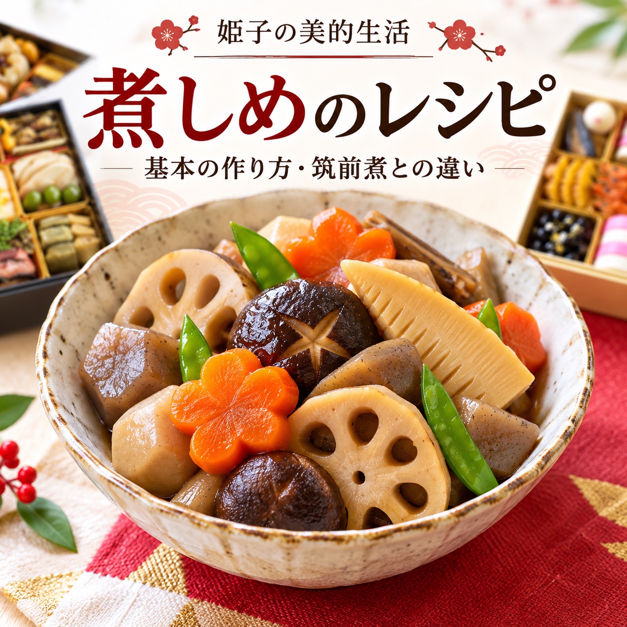 煮しめのレシピ