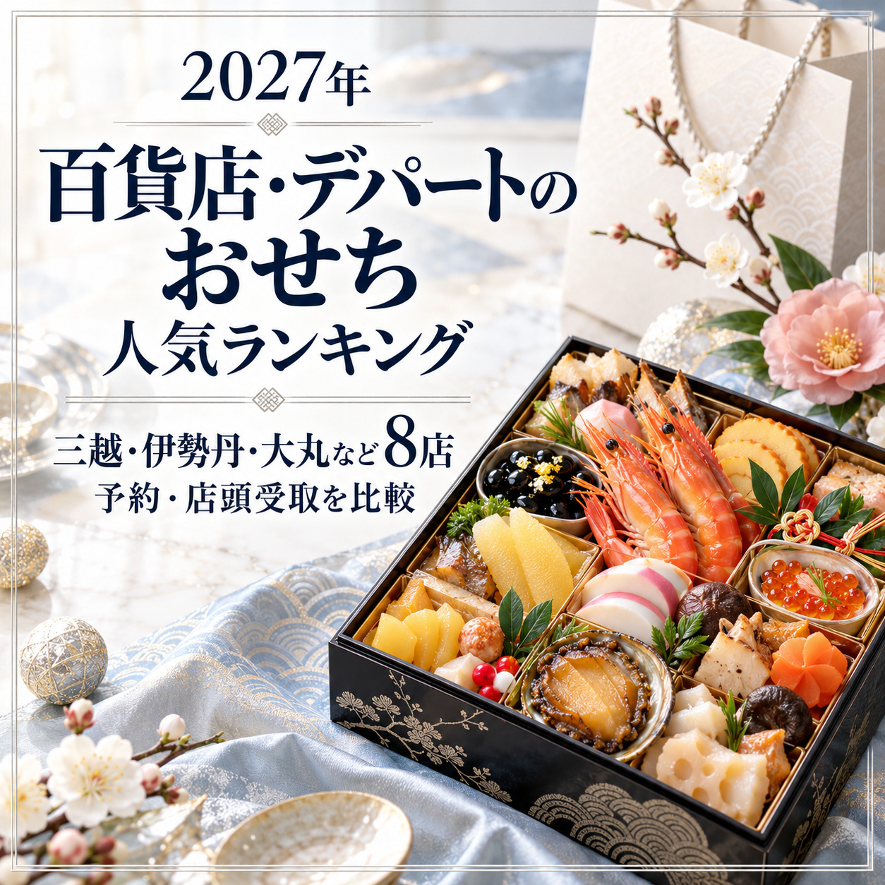 百貨店・デパートのおせち2027